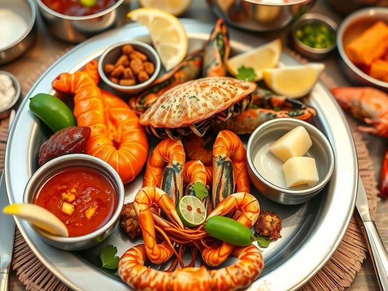 Advanced cooking techniques in Kerala Seafood Extravaganza