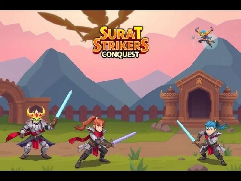 Surat Strikers Mighty Conquest gameplay screenshot