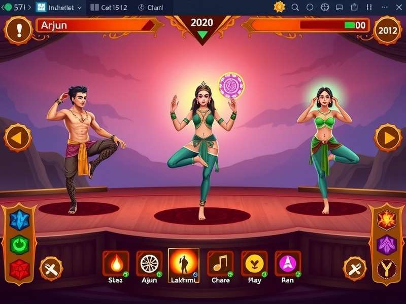 Guru Lakshmi character from Divine Yoga Warriors Elite
