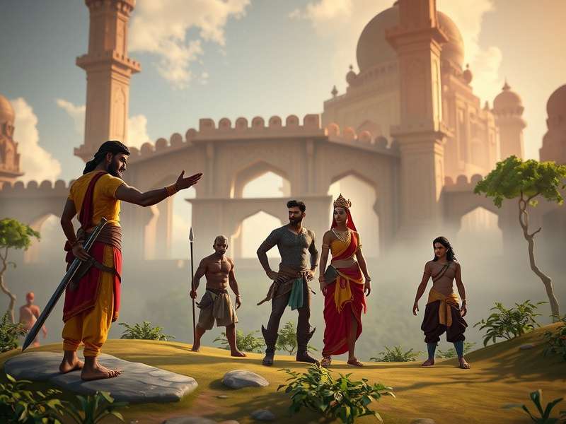 Malkajgiri Epic Adventure story scene showing character interaction