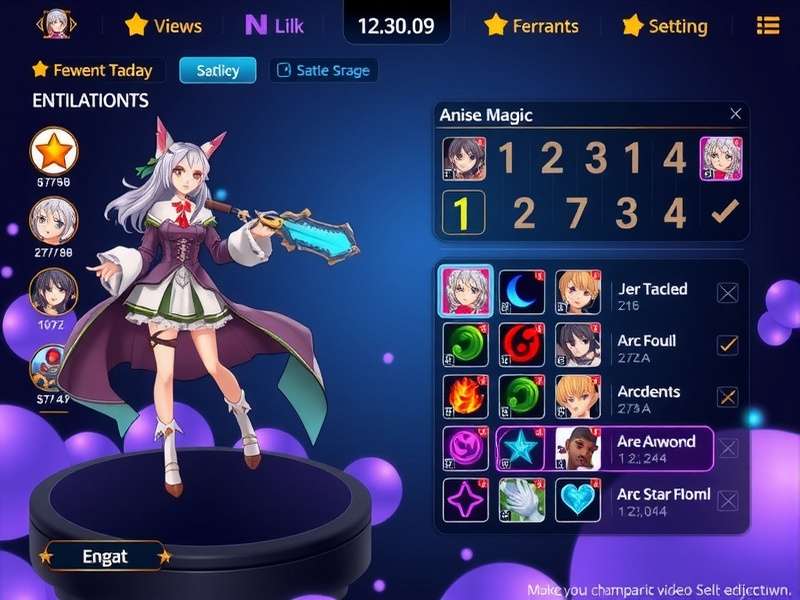 Anise Star Magic character skill tree