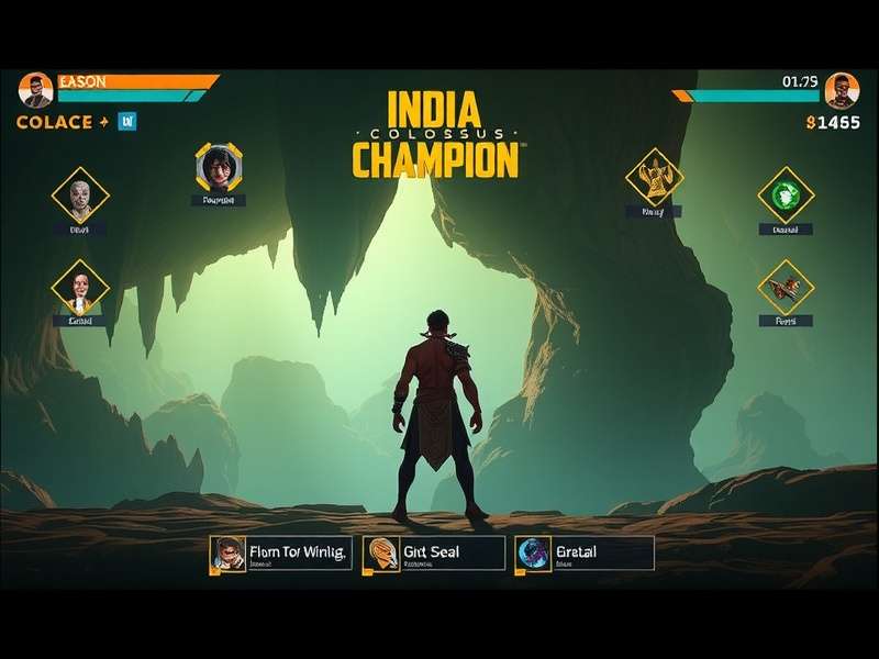 India Colossus Champion - Immersive Gameplay Experience India Colossus Champion gameplay screenshot showing character and environment