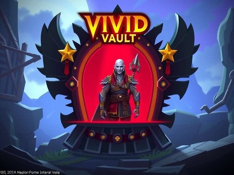 Vivid Vault Game Main Screen
