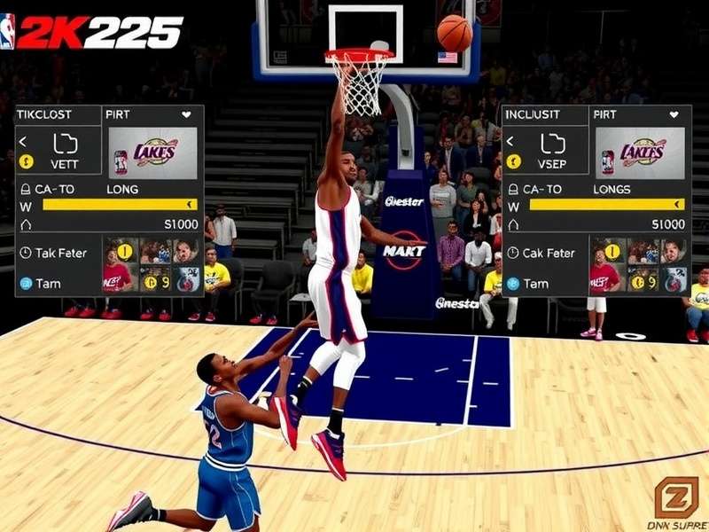 NBA 2K25 Dunk Supreme gameplay controls