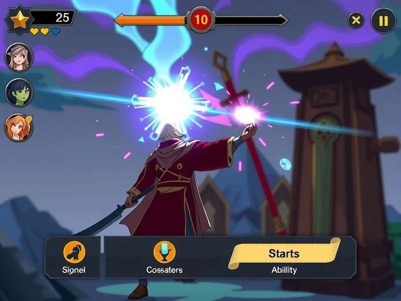 Mage S Mighty Mace skill tree and ability selection