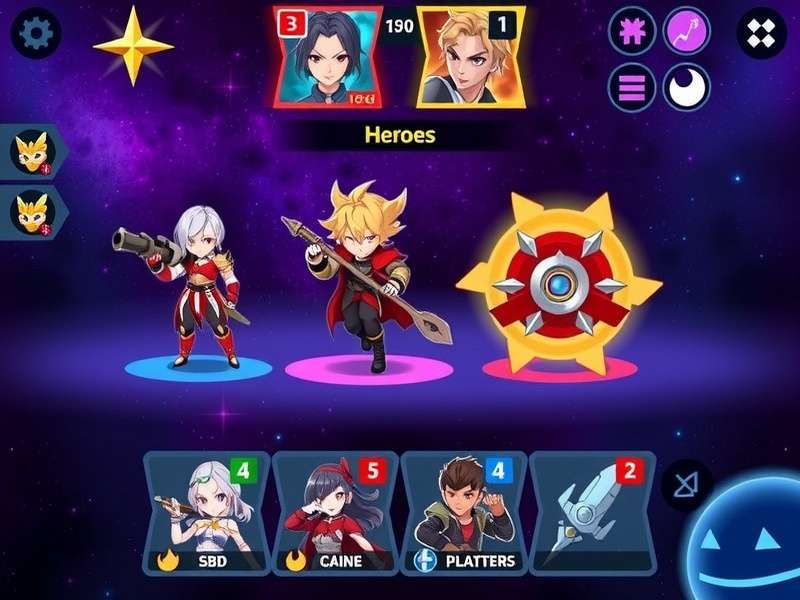 Stellar Striker Ace strategy guide showing tactical positions