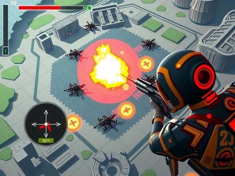 FFElite Warrior gameplay screenshot showing intense battle action