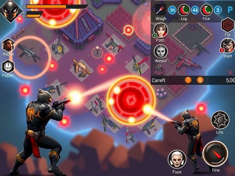 FFElite Warrior strategy map showing optimal positioning