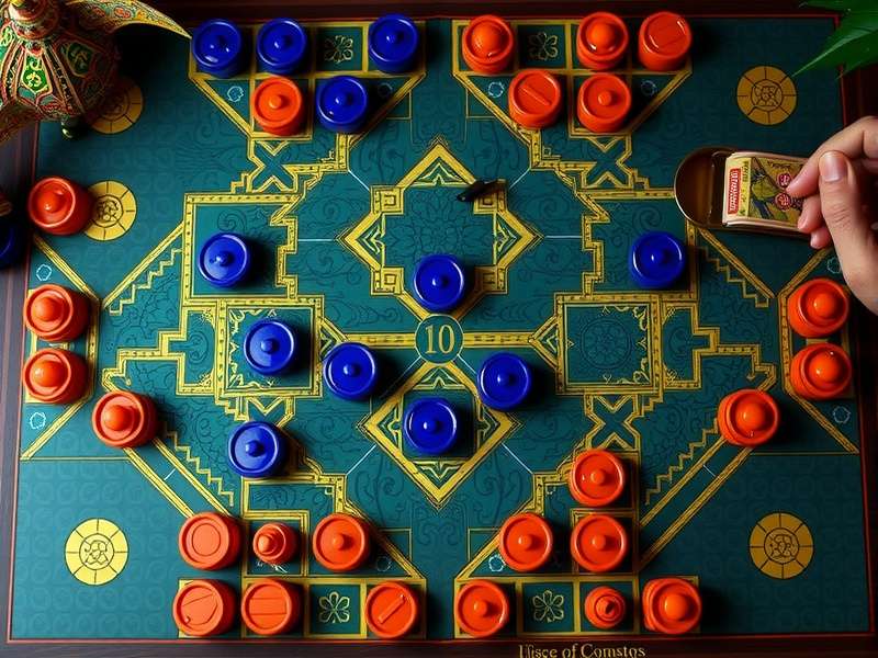 Advanced Patna Dominator strategy demonstration with highlighted moves