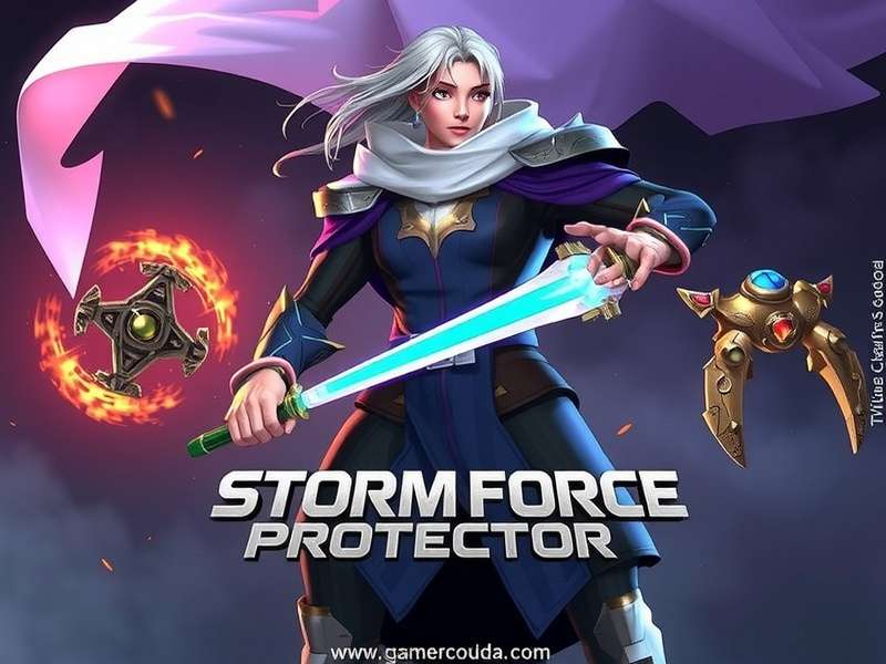Storm Force Protector Game Cover Art