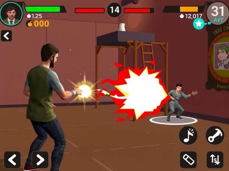 Bhopal Fury gameplay screenshot showing action sequence