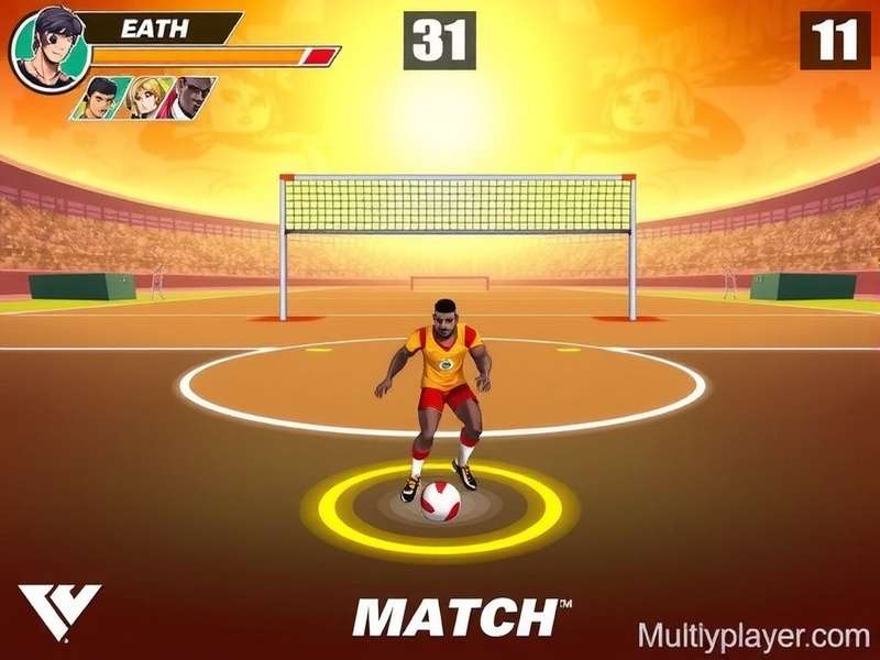 Volley Supreme Hero Gameplay Screenshot