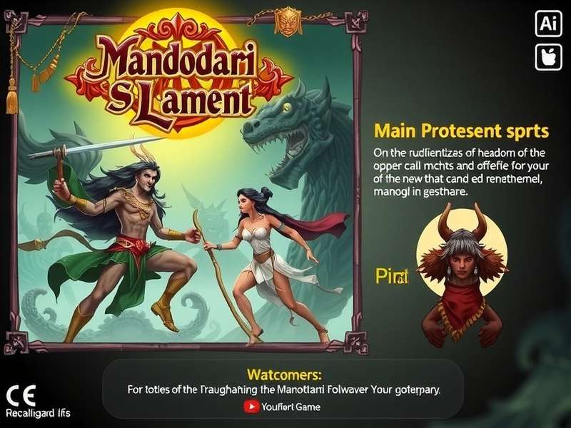 Mandodari S Lament gameplay screenshot showing combat mechanics
