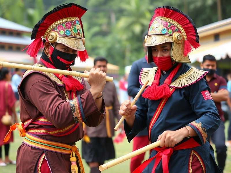 Lathmar Dominant Challenger demonstration with traditional sticks