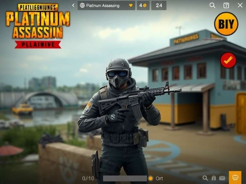 PUBG Platinum Assassin 6 gameplay screenshot