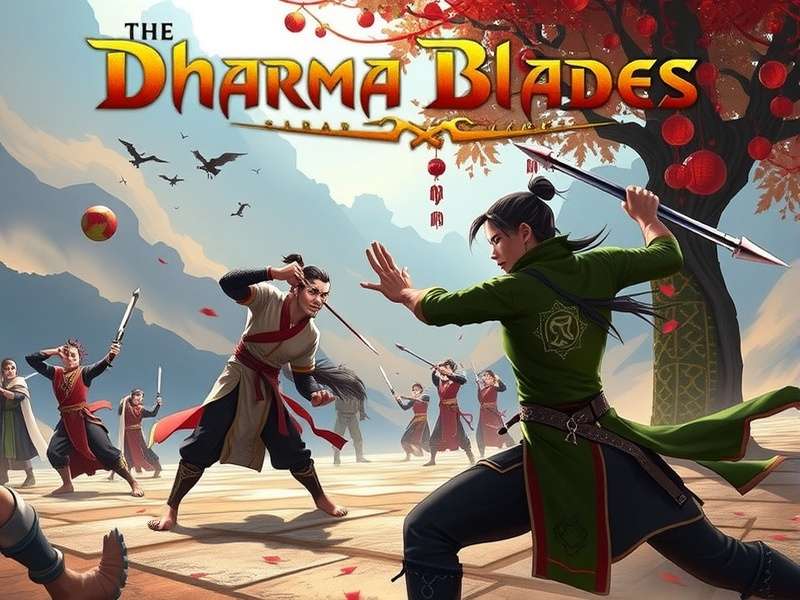 Dharma Blades Game Cover Art
