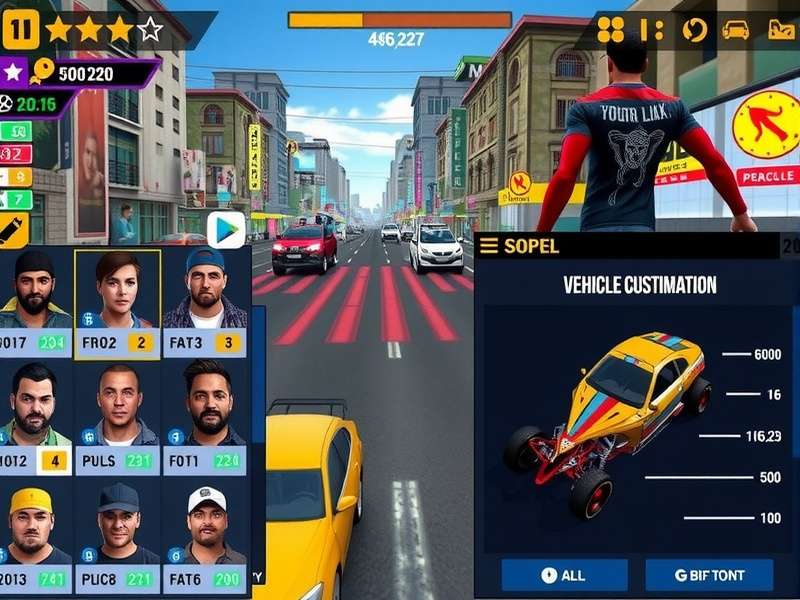 Character selection screen showing diverse roster of Mumbai Street Mayhem Legends