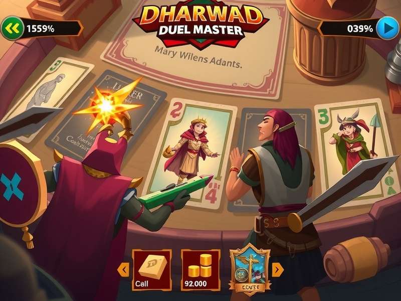 Strategic gameplay moment in Dharwad Duel Master