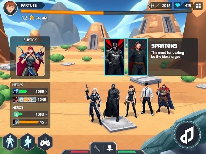 Meteor Mavericks Titans character lineup showing diverse heroes