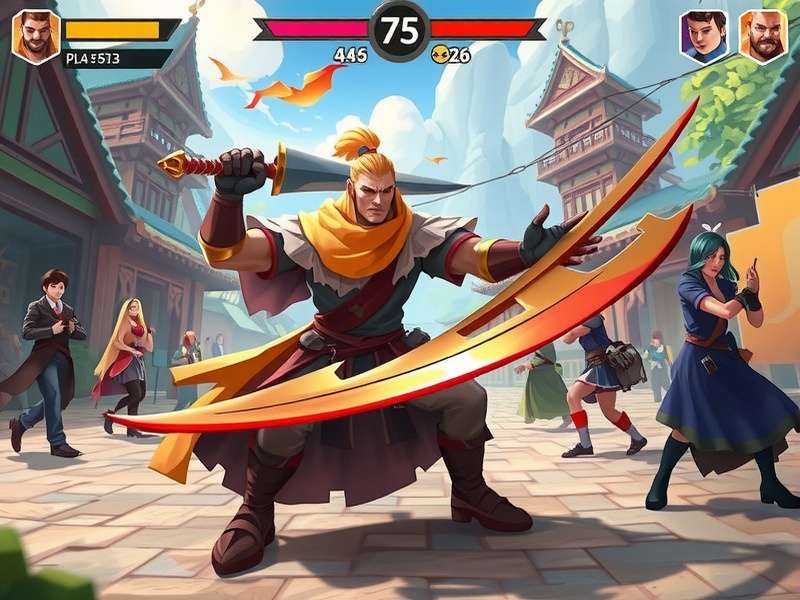 Supreme Ginger Warrior game world environment