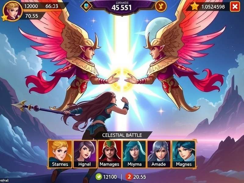 Avenger Celestial Clash character abilities showcase