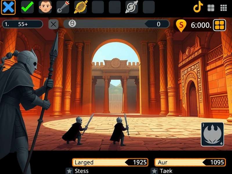 Temple Guardian Challenge defense strategy illustration