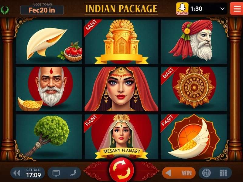 Indian Package Pro feature showcase with cultural elements
