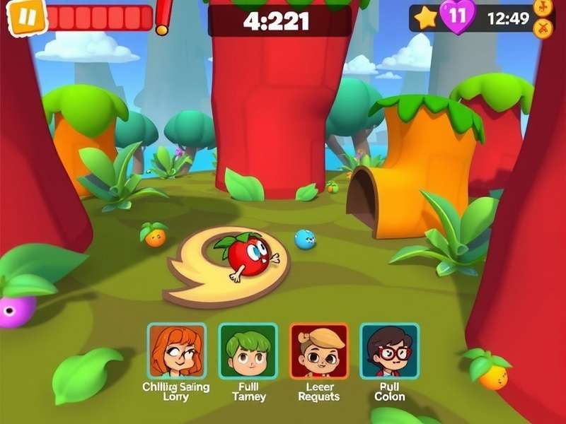 Chilli Run Legend character selection screen showing various playable avatars