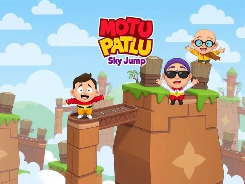 Patlu Character from Motu Patlu Sky Jump