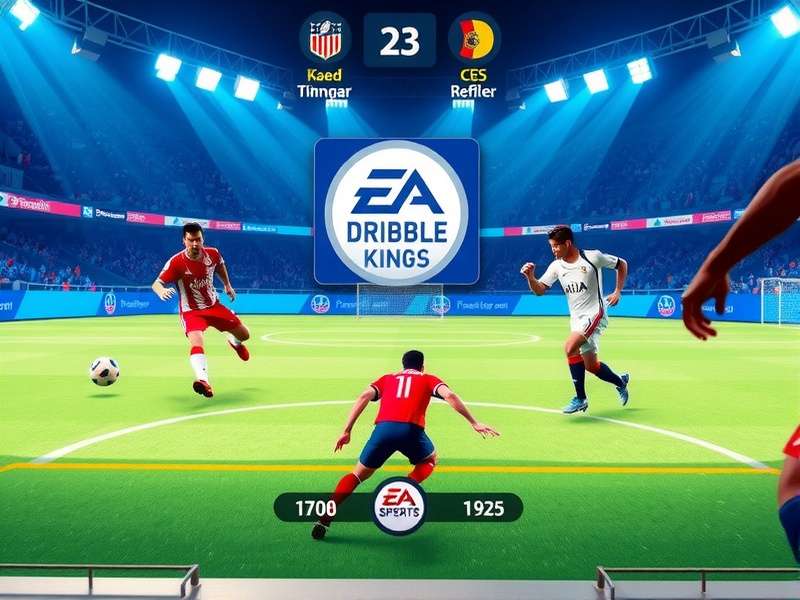 FIFA Dribble Kings IN multiplayer mode interface
