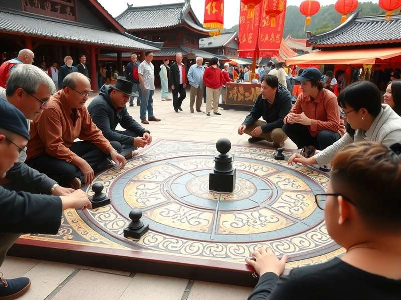 Players engaged in a game of Sacred Temple Pursuit