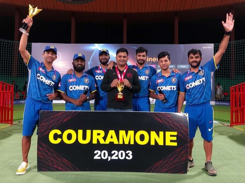 Coimbatore Comets trophy collection display