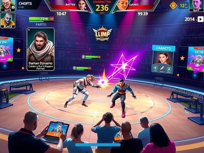 Daman Dynamo character selection screen