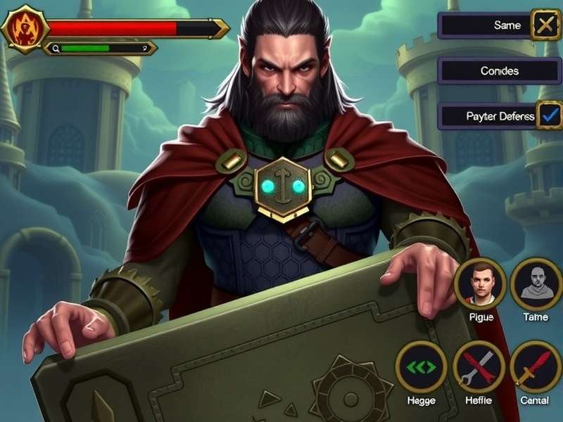 Sambhar Bulwark Guardian character selection screen