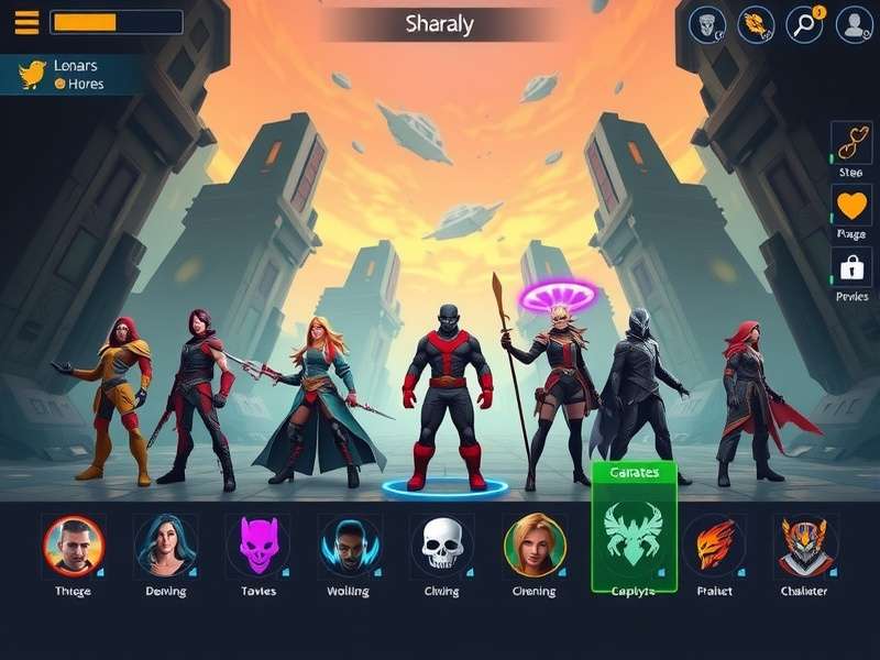 Meteor Mavericks Titans gameplay screenshot showing characters and environment