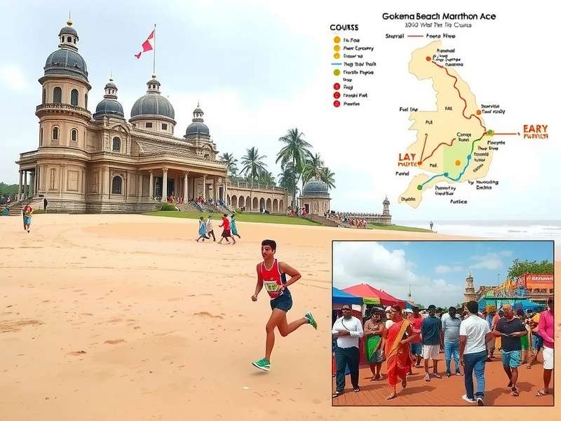 Cultural celebrations at Gokarna Beach Marathon Ace event