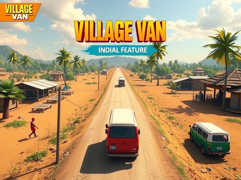 Village Van feature showcase with multiple vehicle options