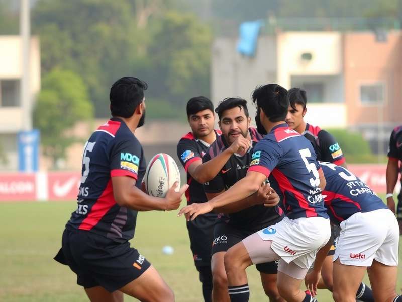 Gujarat Rugby Heroes championship celebration