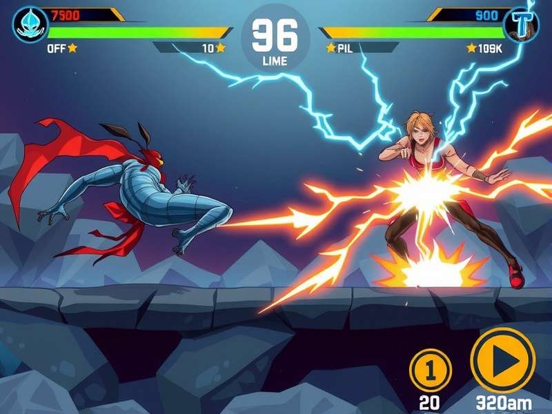 Umesh S Thunder Bolts combat interface showing special moves