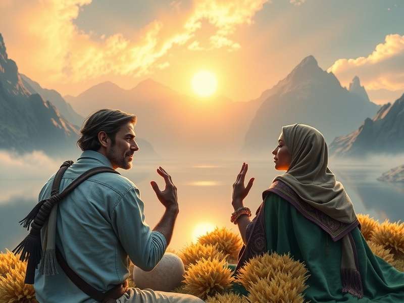 Saffron Mystic Journey character interactions