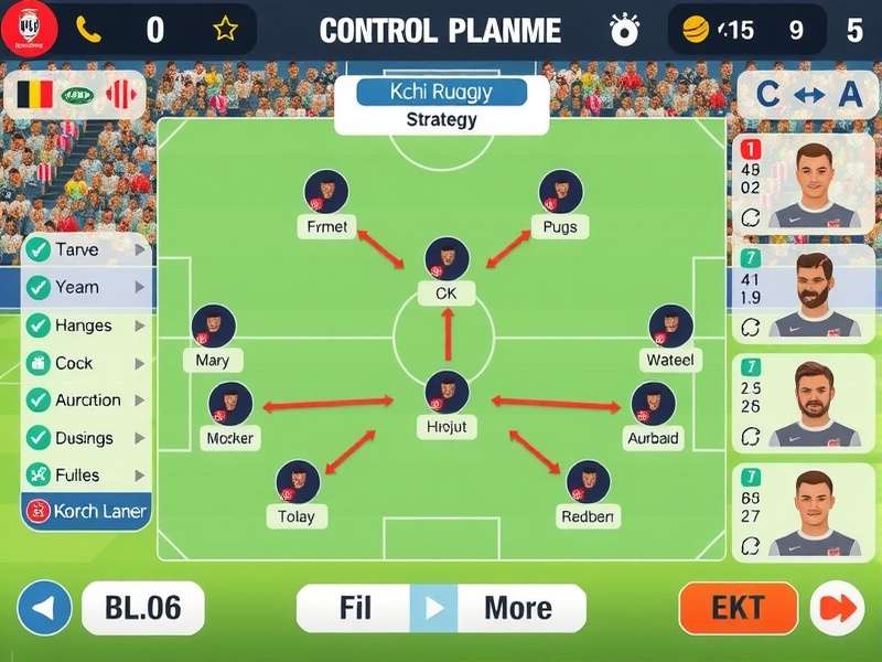 Kochi Rugby Maestro control scheme illustration