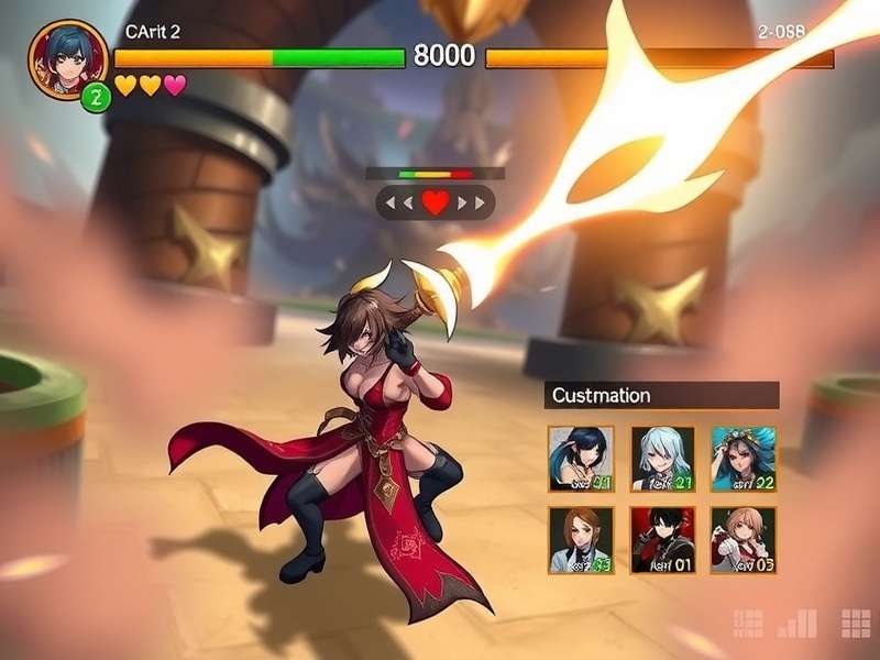 Anise Shadow Champion gameplay screenshot showing character in action