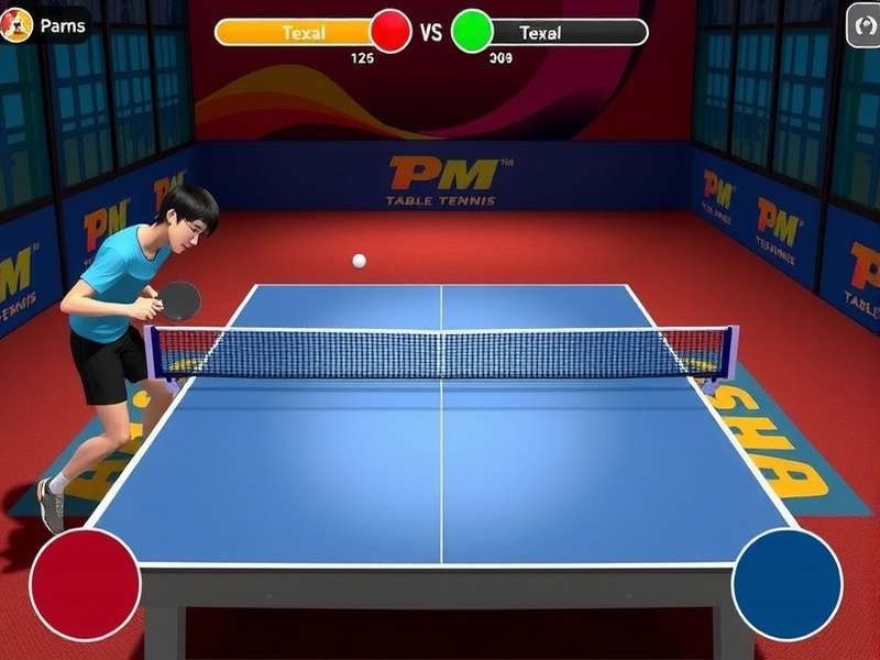 Table Tennis Pro technique demonstration showing proper form