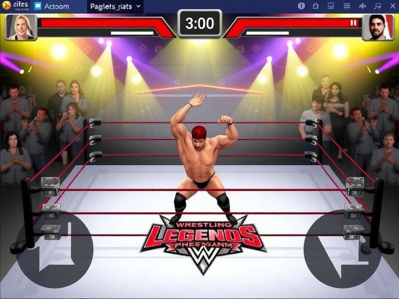 Legends Wrestling Phenom Game Interface