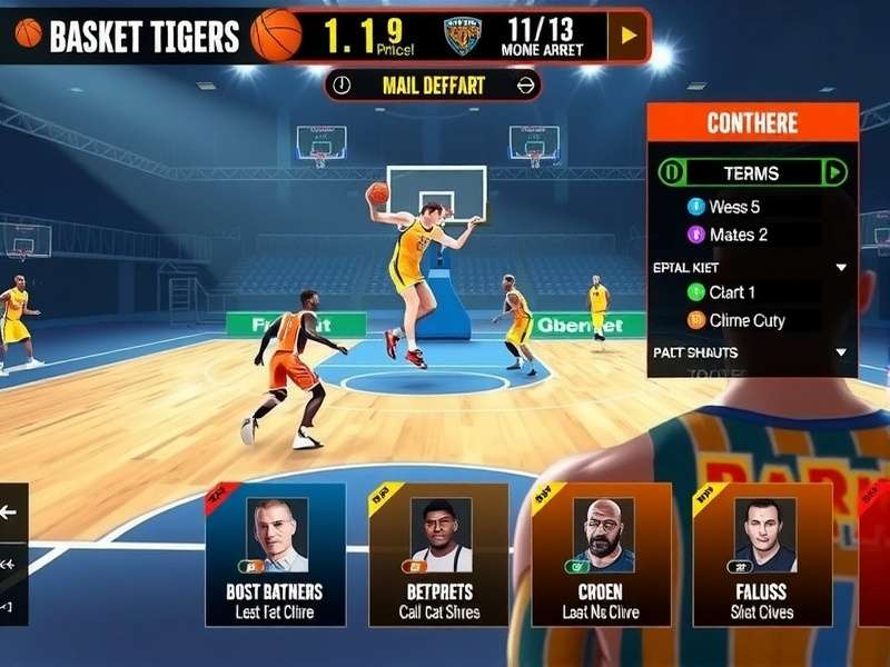 Basket Tiger Elite Maverick tournament competition scene