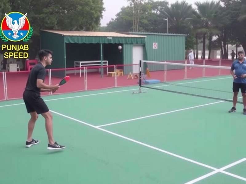Punjab Speed Paddle court dimensions and layout