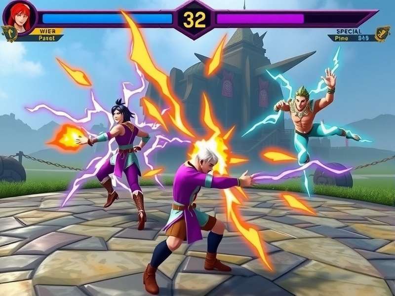 Umesh S Thunder Bolts development team working on game design