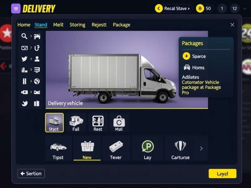 Package Master Pro delivery vehicle customization options