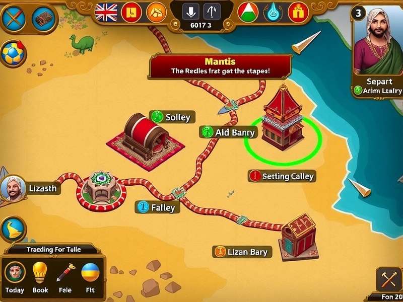 Indian Caravan Saga Trading Interface