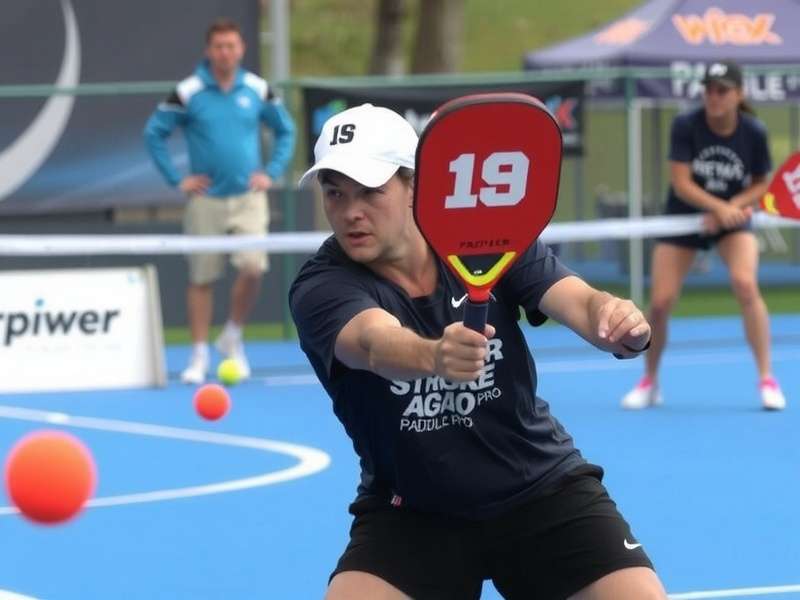 Power Stroke Paddle Pros equipment including specialized paddles and balls